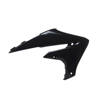 Rtech Radiator Shrouds for Yamaha WR 450 F 2019-2021 Black 