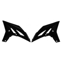 Rtech Radiator Shrouds for Yamaha WR 450 F 2012-2015 Black 