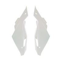 Rtech Side Panels for Husqvarna TC 250-310 2008-2012 OE White 