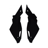 Rtech Side Panels for Husqvarna CR-WR 125 2009-2013 Black 