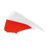 Rtech Left Airbox Side Panel for KTM 500 EXC-F 2014-2015 Neon Orange/White 