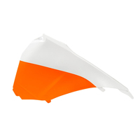 Rtech Left Airbox Side Panel KTM 350 EXC-F 2014-2015 OE Orange/White (2015-16) 