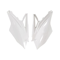 Rtech Side Panels for Kawasaki KX 250 F 2017-2020 OE White (2017-2019) 
