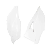 Rtech Side Panels for Kawasaki KX 450 F 2019-2021 OE White (2019) 