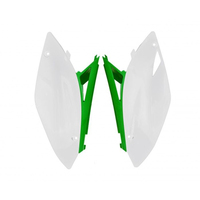 Rtech Side Panels for Kawasaki KX 250 F 2009-2012 Green/White 