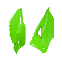 Rtech Side Panels for Kawasaki KX 450 X 2021 Neon Green 
