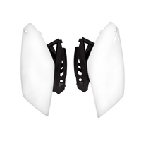 Rtech Side Panels for Yamaha YZ 250 F 2010-2013 OE White/Black 