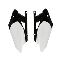 Rtech Side Panels for Yamaha YZ 450 F 2010-2013 OE White/Black 