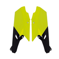 Rtech Side Panels for Yamaha YZ 450 FX 2016-2018 Neon Yellow/Black 