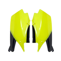 Rtech Side Panels for Yamaha YZ 250 FX 2020-2021 Neon Yellow/Black 