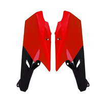 Rtech Side Panels for Yamaha WR 250 F 2015-2019 Black/Red 