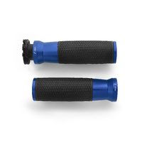 Rizoma Blue Urlo Grips for Ducati Hypermotard 1100 S 2007-2009 (GR222U)