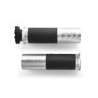 Rizoma Silver Icon Grips for Ducati Streetfighter S 2009-2014 (GR225A)
