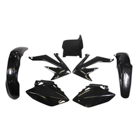 Rtech Plastics Kit for Honda CRF 450 R 2005-2006 Black