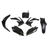 Rtech Plastics Kit for Honda CRF 450 R 2011-2012 Black