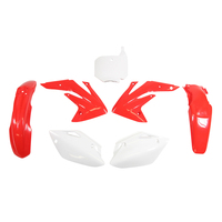 Rtech Plastics Kit for Honda CRF 150 R 2007-2021 Red/White