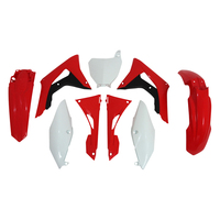 Rtech Plastics Kit for Honda OEM CRF 450 R 2019-2020 w/Airbox Side Cover 