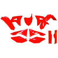 Rtech Plastics Kit for Honda CRF 450 2017-2018 Neon Red
