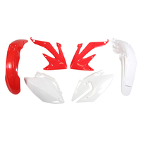 Rtech Plastics Kit for Honda CRF 450 X 2008-2017 Red/White