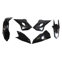 Rtech Plastics Kit for Husaberg FE 350 2013-2014 Black