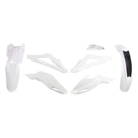 Rtech Plastics Kit for Husqvarna TE 250 2008-2009 White