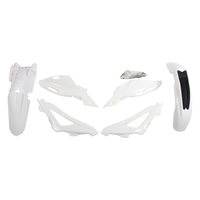Rtech Plastics Kit for Husqvarna TE 310 2011-2013 White