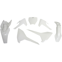 Rtech Plastics Kit for Husqvarna TC 65 2017-2021 White