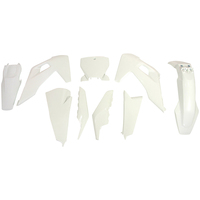 Rtech Plastics Kit for Husqvarna FC 450 Rockstar ED 2018-2021 White