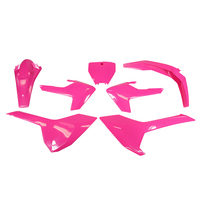 Rtech Plastics Kit for Husqvarna LTD ED FC 350 2016-2018 Neon Pink
