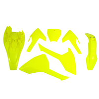 Rtech Plastics Kit for Husqvarna LTD ED TC 85 2018-2021 Neon Yellow