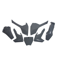 Rtech Plastics Kit for Husqvarna FX 350 2017-2018 Quantum Grey