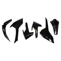 Rtech Plastics Kit for Husqvarna FE 501 2017-2019 (4 pce Kit) Black