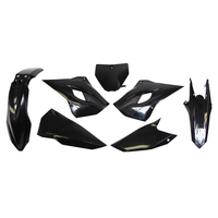 Rtech Plastics Kit for Husqvarna FC 350 2014-2015 Black