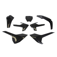 Rtech Plastics Kit for Husqvarna FC 250 2016-2018 Black