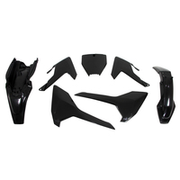 Rtech Plastics Kit for Husqvarna TC 65 2017-2021 Black
