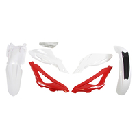 Rtech Plastics Kit for Husqvarna OEM TC 250 2008 W/out Front Plate) 