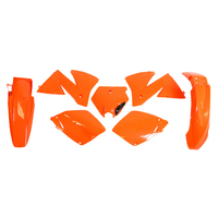 Rtech Plastics Kit for KTM EXC 200-250-300 2000-2002 Orange