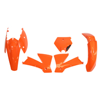 Rtech Plastics Kit for KTM OEM SX 250 2003-2004 Orange