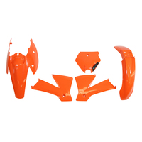 Rtech Plastics Kit KTM OEM Six Days ED EXC-F 250-400-450-525 SIX DAYS 2004 Org