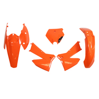 Rtech Plastics Kit for KTM OEM EXC 200-250-300 2005-2007 Orange