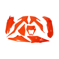 Rtech Plastics Kit for KTM XCF-W 350-500 2020-2021 Orange