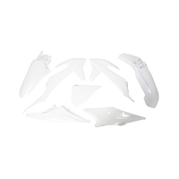 Rtech Plastics Kit KTM OEM (21 Six Days ED XCF-W 350-500 2020-21 BN0-420 White