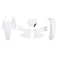 Rtech Plastics Kit for KTM EXC-F 250-400-450-525 2005-2007 White
