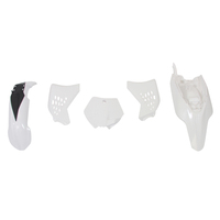 Rtech Plastics Kit for KTM SX 65 2009-2011 White