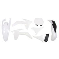 Rtech Plastics Kit for KTM SX 150 2011 White
