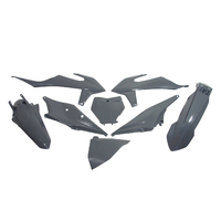 Rtech Plastics Kit KTM LTD ED SX250 2019-2021 w/Left Airbox Cover Quantum Grey