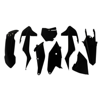 Rtech Plastics Kit for KTM SX 85 2018-2021 Black