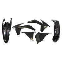 Rtech Plastics Kit for KTM EXC-F 250-350-450-500 2012-2013 Black
