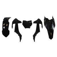 Rtech Plastics Kit for KTM SX 65 2016-2021 Black