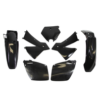Rtech Plastics Kit for KTM EXC-F 250-400-450-525 2003 Black